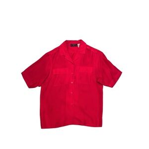 Charter Club Silk Short Sleeve Shirt